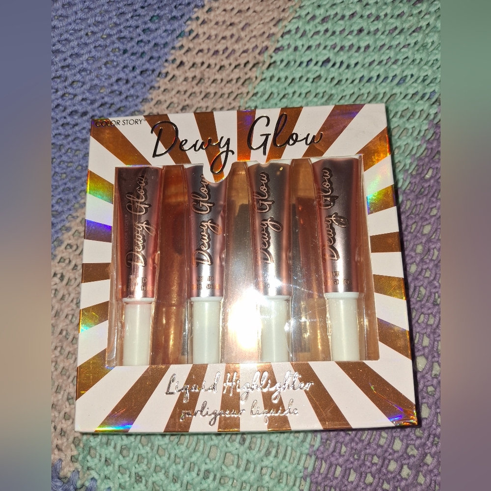 Color Story Dewy Glow Liquid Highlighter Collection
